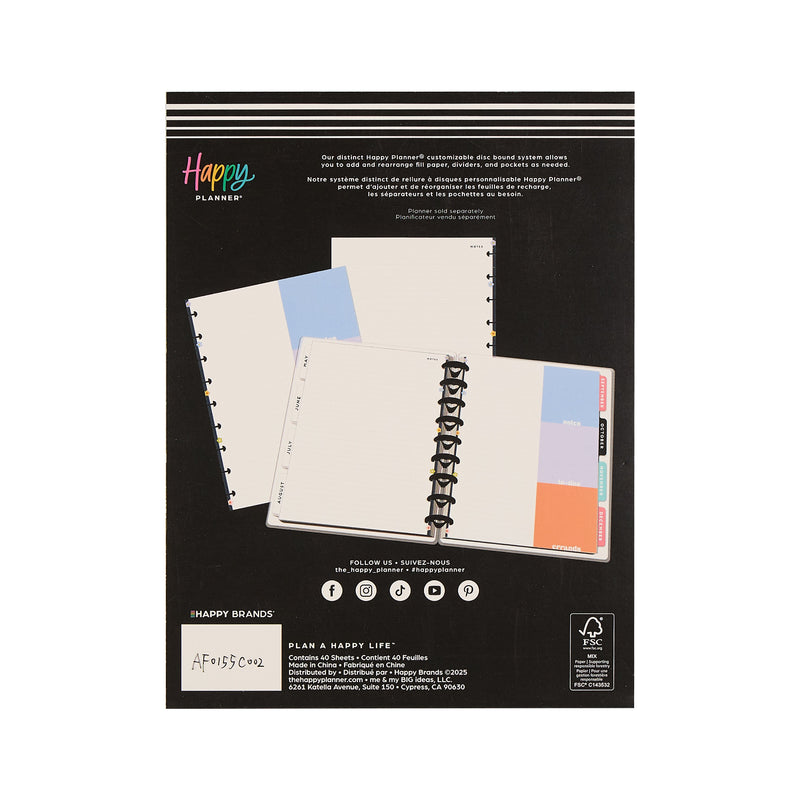 Bright Energy - Dashboard Classic Filler Paper - 40 Sheets