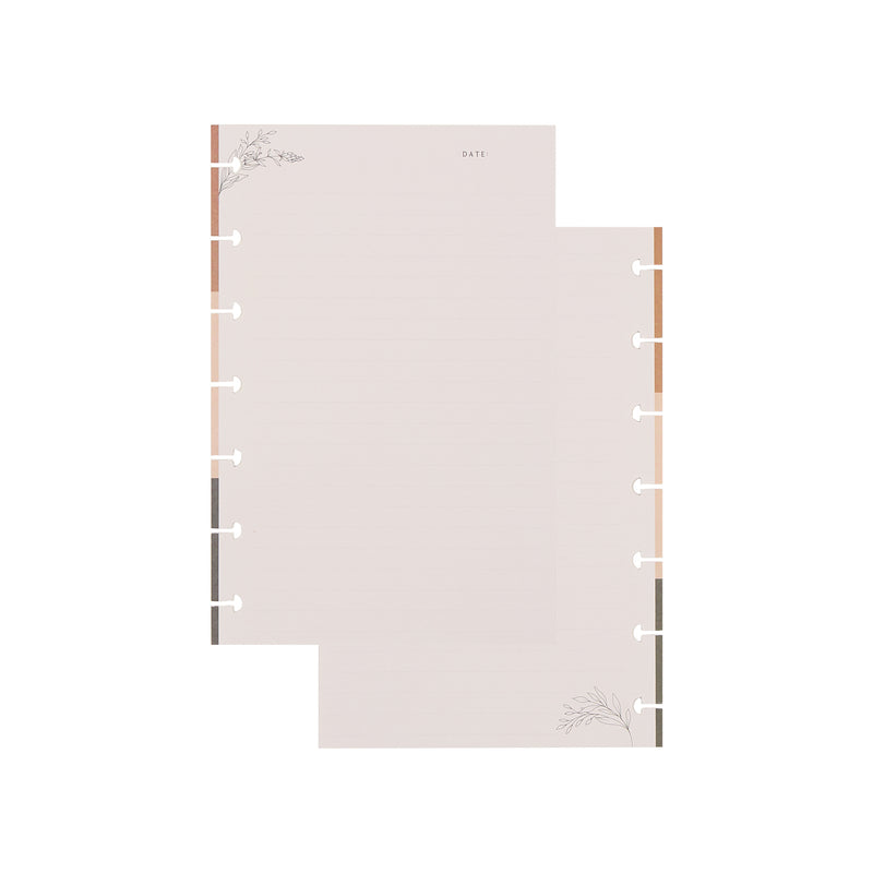 Modern Charm - Dotted Lined Mini Filler Paper - 40 Sheets