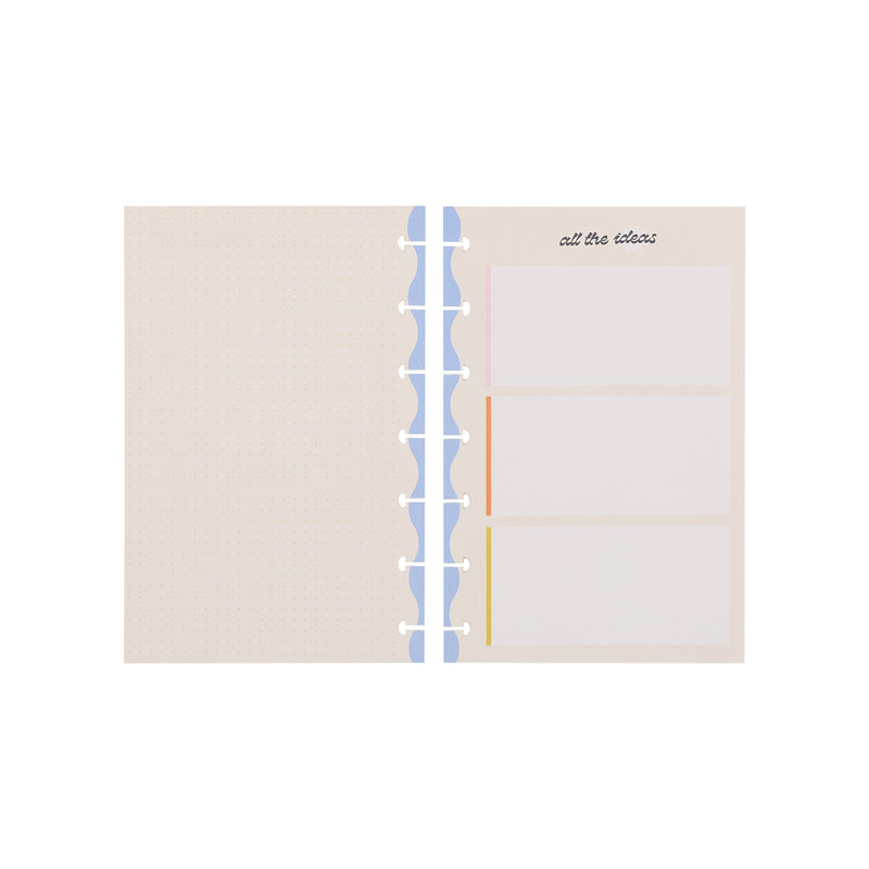 Bright Energy - Dot Grid Mini Filler Paper - 40 Sheets