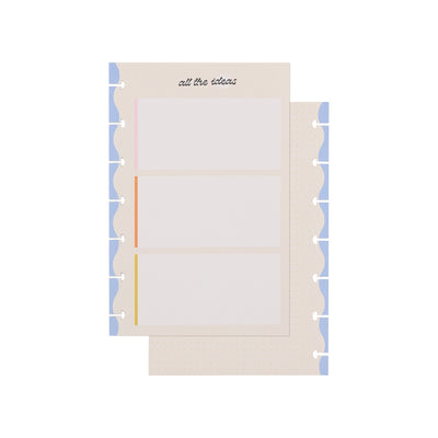 Bright Energy - Dot Grid Mini Filler Paper - 40 Sheets