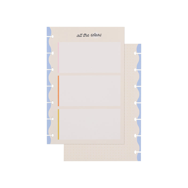 Bright Energy - Dot Grid Mini Filler Paper - 40 Sheets