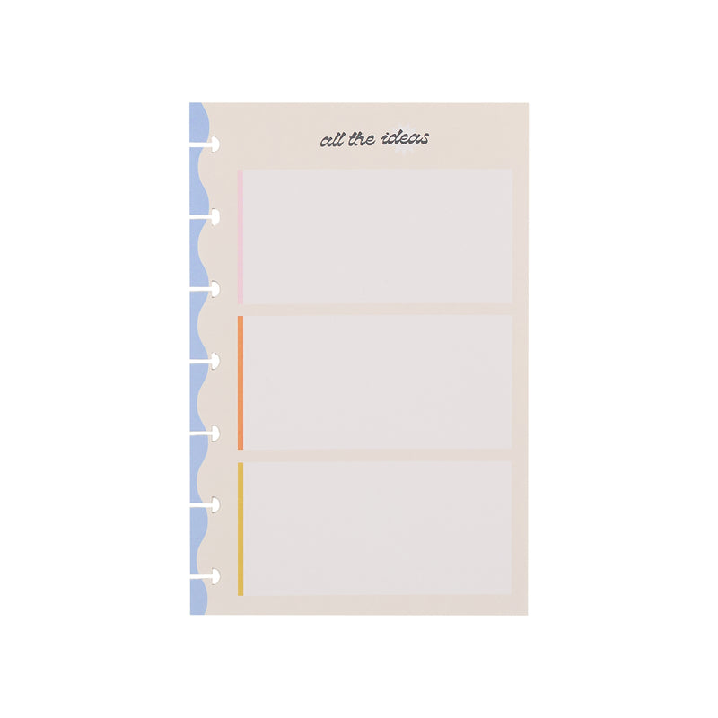 Bright Energy - Dot Grid Mini Filler Paper - 40 Sheets