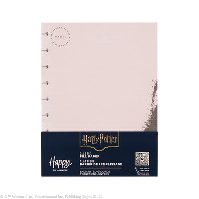 Harry Potter Enchanted Grounds - Dotted Lined Classic Filler Paper - 40 Sheets