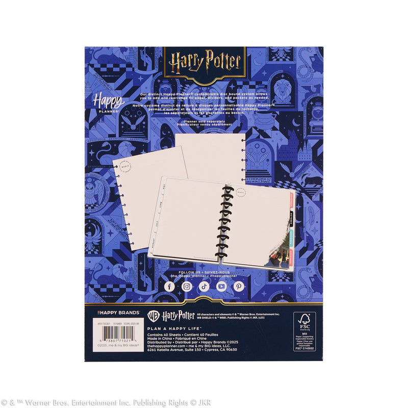 Harry Potter Enchanted Grounds - Dotted Lined Classic Filler Paper - 40 Sheets