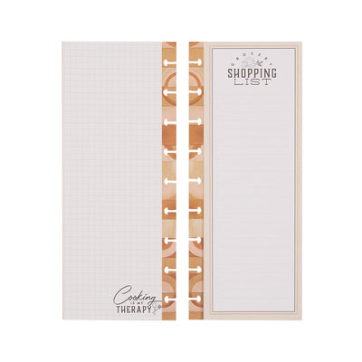 Rustic Roots Meal Planning - Grocery List Classic Filler Paper - 40 Sheets