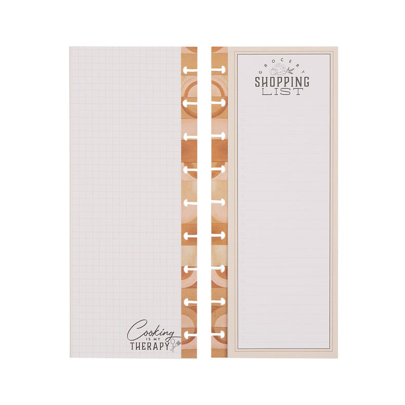 Rustic Roots Meal Planning - Grocery List Classic Filler Paper - 40 Sheets