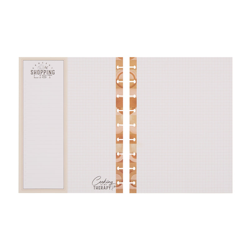 Rustic Roots Meal Planning - Grocery List Classic Filler Paper - 40 Sheets