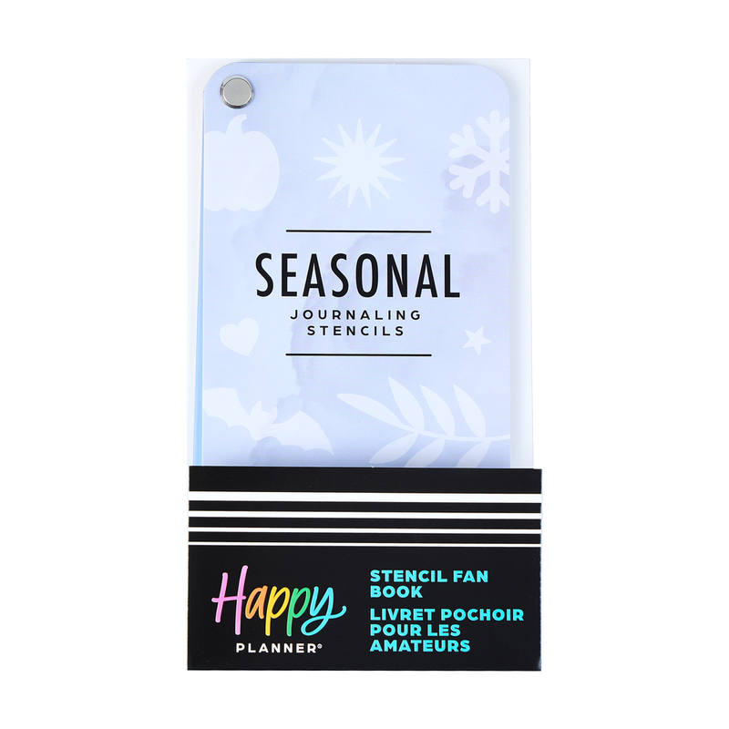 Seasonal - Stencil Fan Book - 5 Sheets