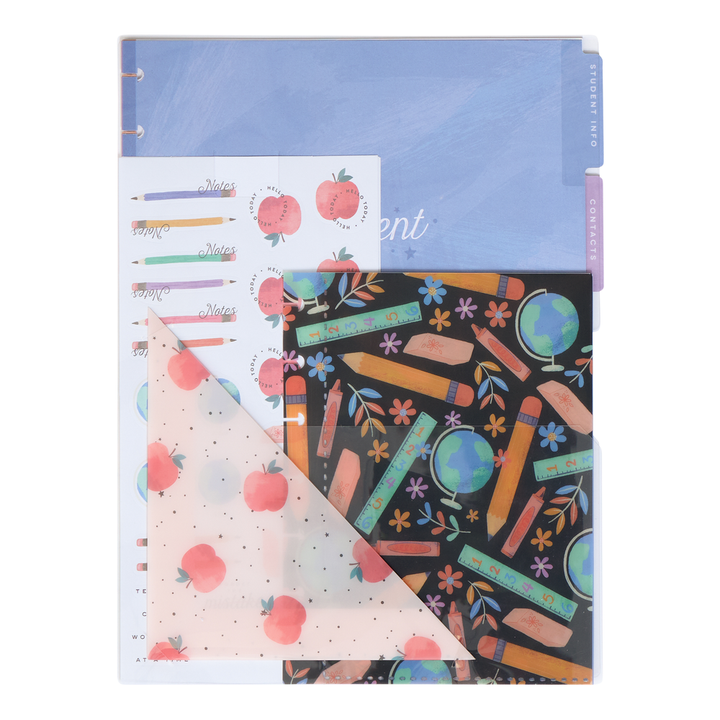 Parent & Student Info - Big Teacher Accessory Pack – Happy Planner