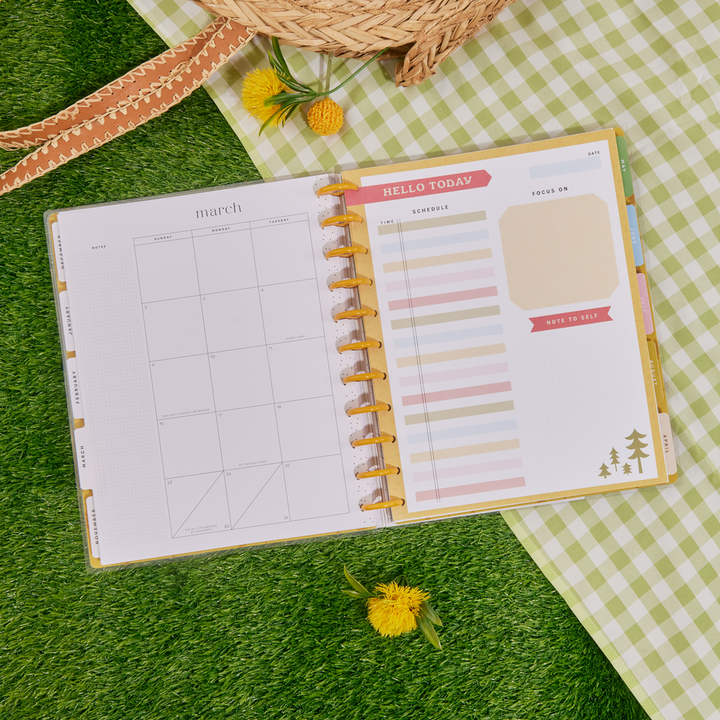 Camp Nostalgia - Big Block Notepad - 100 Sheets – Happy Planner