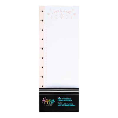 Everyday Magic - Dotted Lined + Dashboard Big Folded Filler Paper - 40 Sheets