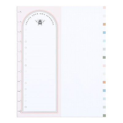 Woodland Charm - Dashboard + Dot Lined Big Filler Paper - 40 Sheets