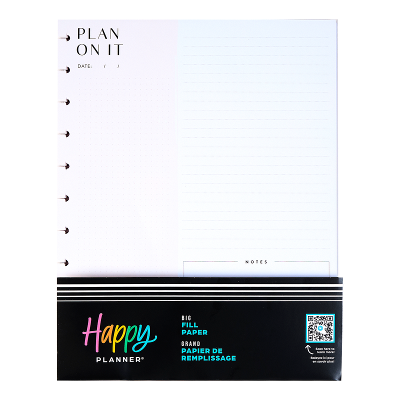 Neutrals - Dashboard + Dotted Lined Big Filler Paper - 40 Sheets