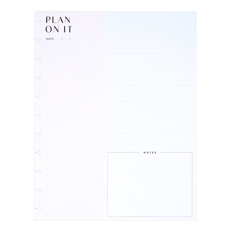 Neutrals - Dashboard + Dotted Lined Big Filler Paper - 40 Sheets