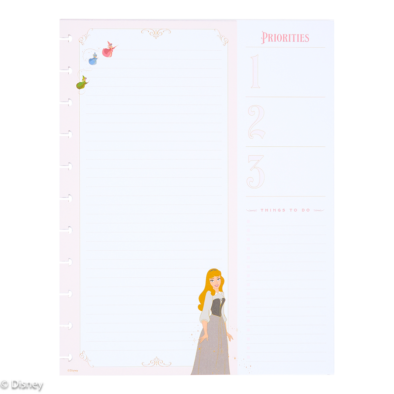 Disney Sleeping Beauty 65th Anniversary - Dashboard Big Filler Paper - 40 Sheets