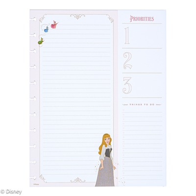 Disney Sleeping Beauty 65th Anniversary - Dashboard Big Filler Paper - 40 Sheets