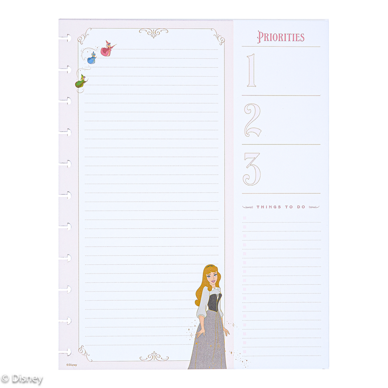 Disney Sleeping Beauty 65th Anniversary - Dashboard Big Filler Paper - 40 Sheets