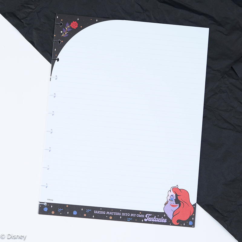 Disney Good vs. Evil - Dotted Lined + Dot Grid Big Filler Paper - 40 Sheets