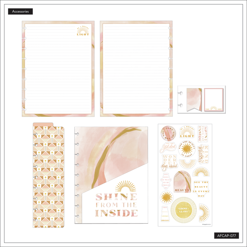 Golden Hour - Classic Accessory Pack – Happy Planner