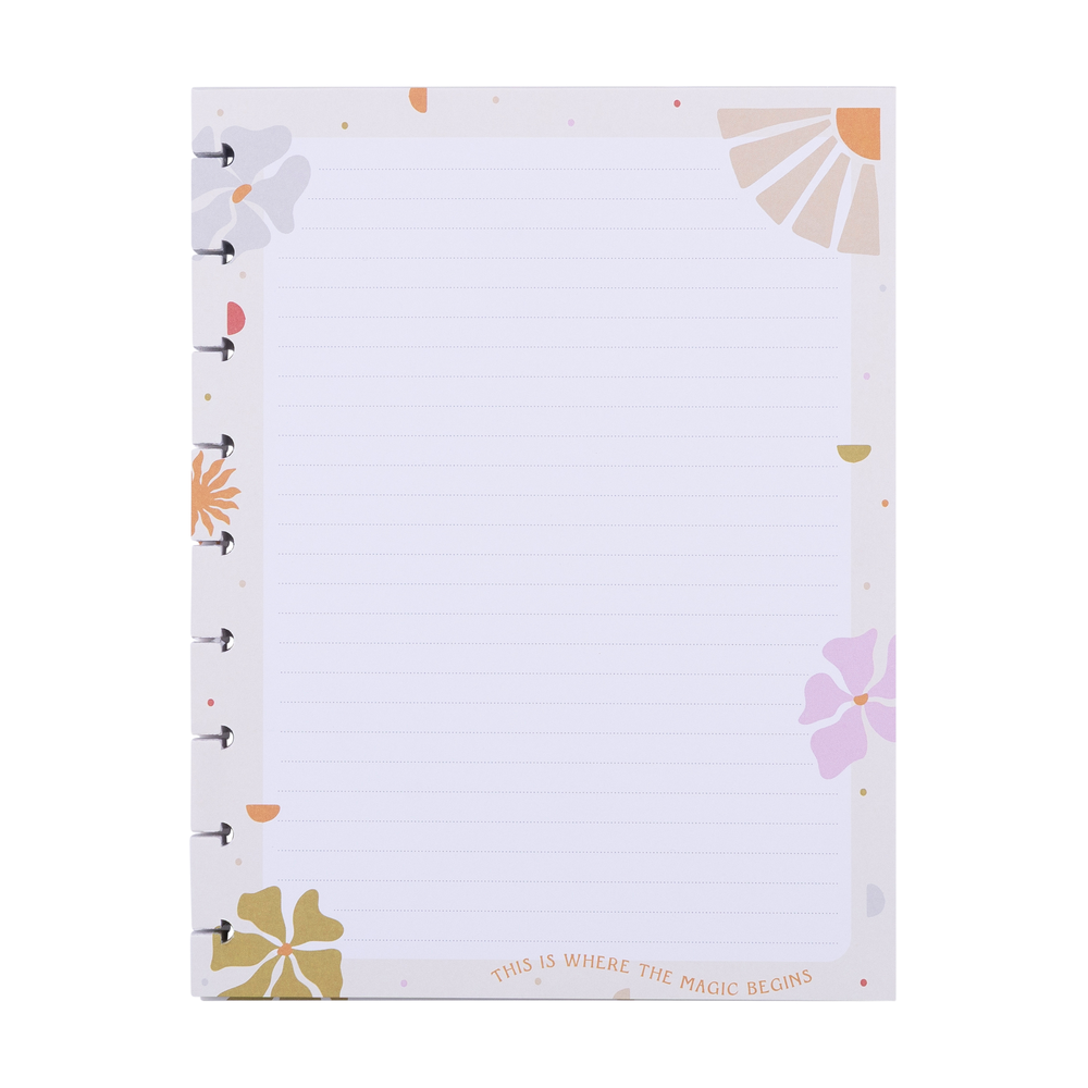 Desert Thistle - Classic Block Notepad - 100 Sheets – Happy Planner