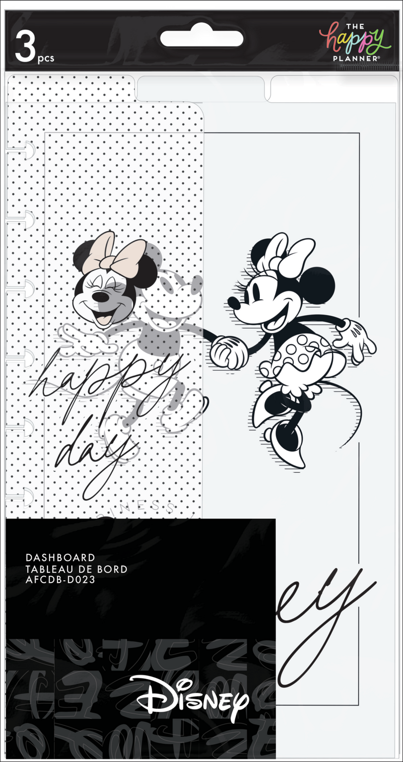 Disney Modern Mickey Mouse and Minnie Mouse - Classic Dashboard - 3 Pack