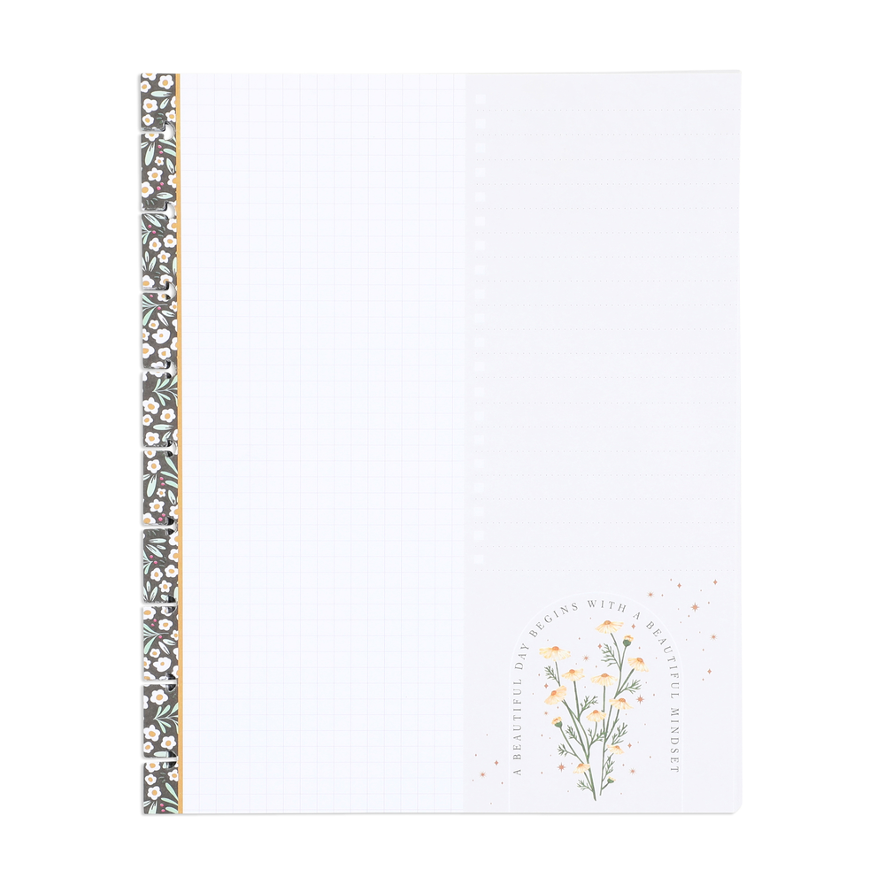 Moody Blooms Dashboard Classic Fill Paper 40 Sheets Happy Planner Moody blooms dashboard classic fill paper 40 sheets happy planner