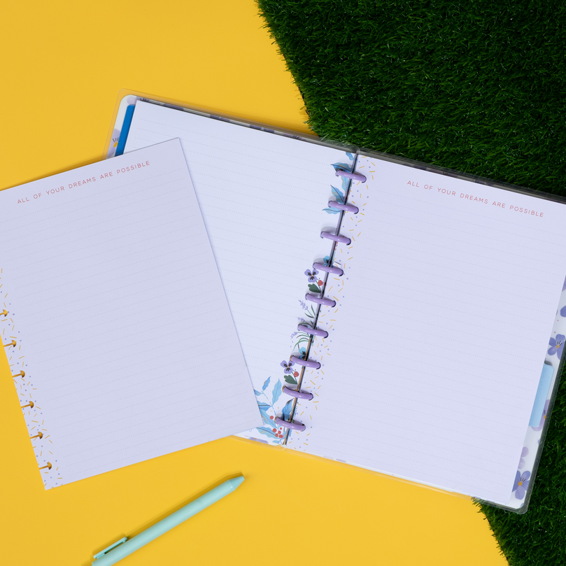 Bug Robbins x Happy Planner Blooming With Pride - Dotted Lined Classic