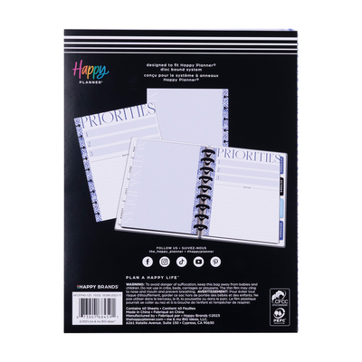 Shibori - Dashboard + Dot Grid Classic Filler Paper - 40 Sheets