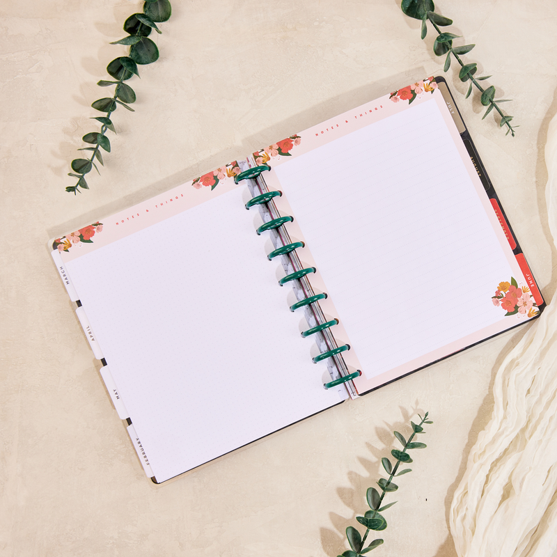 Happy Planner x Breathe Live Explore - Dotted Lined + Dot Grid Classic Filler Paper - 40 Sheets