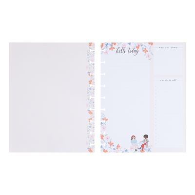 Happy in Paris - Dashboard + Dot Grid Classic Filler Paper - 40 Sheets