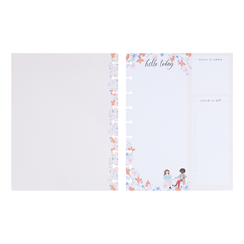 Happy in Paris - Dashboard + Dot Grid Classic Filler Paper - 40 Sheets