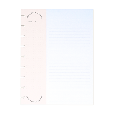 Neutrals - Dashboard + Dotted Lined Classic Filler Paper - 40 Sheets