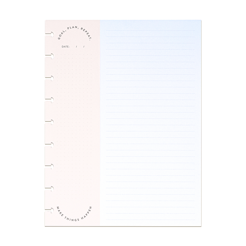 Neutrals - Dashboard + Dotted Lined Classic Filler Paper - 40 Sheets