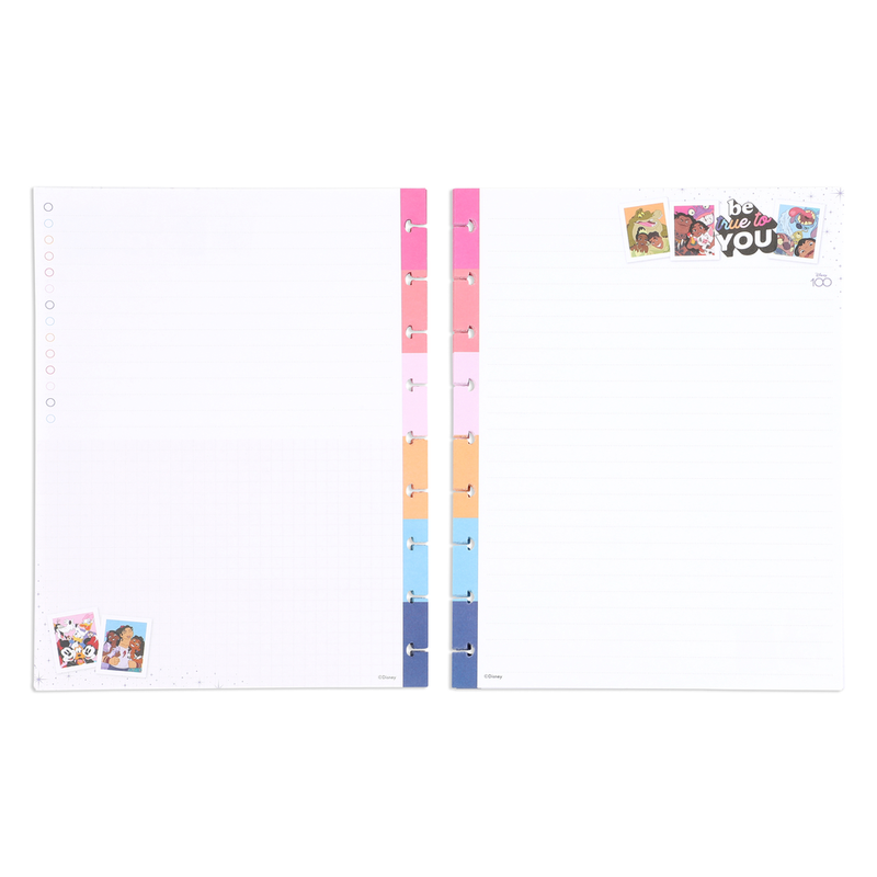 Disney100 Making Memories - Dotted Lined Classic Filler Paper - 40 Sheets