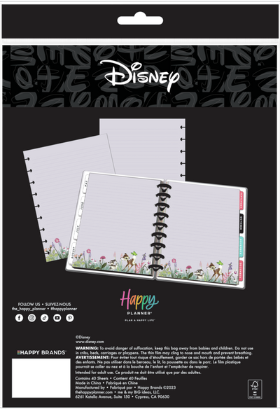 Disney Bambi Springtime - Classic Filler Paper - 40 Sheets