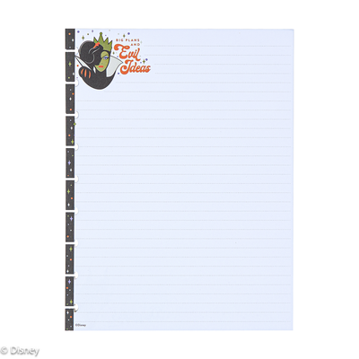 Disney Good vs. Evil - Dotted Lined Classic Filler Paper - 40 Sheets