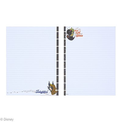 Disney Good vs. Evil - Dotted Lined Classic Filler Paper - 40 Sheets