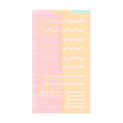 Miss Maker - Snap-In Journaling Stencil Bookmarks - 3 Pack