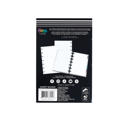 Neutrals - Dotted Lined Mini Filler Paper - 40 Sheets