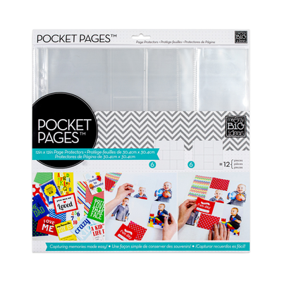 Pocket Pages Layout 1 - Page Protectors - 3 Ring