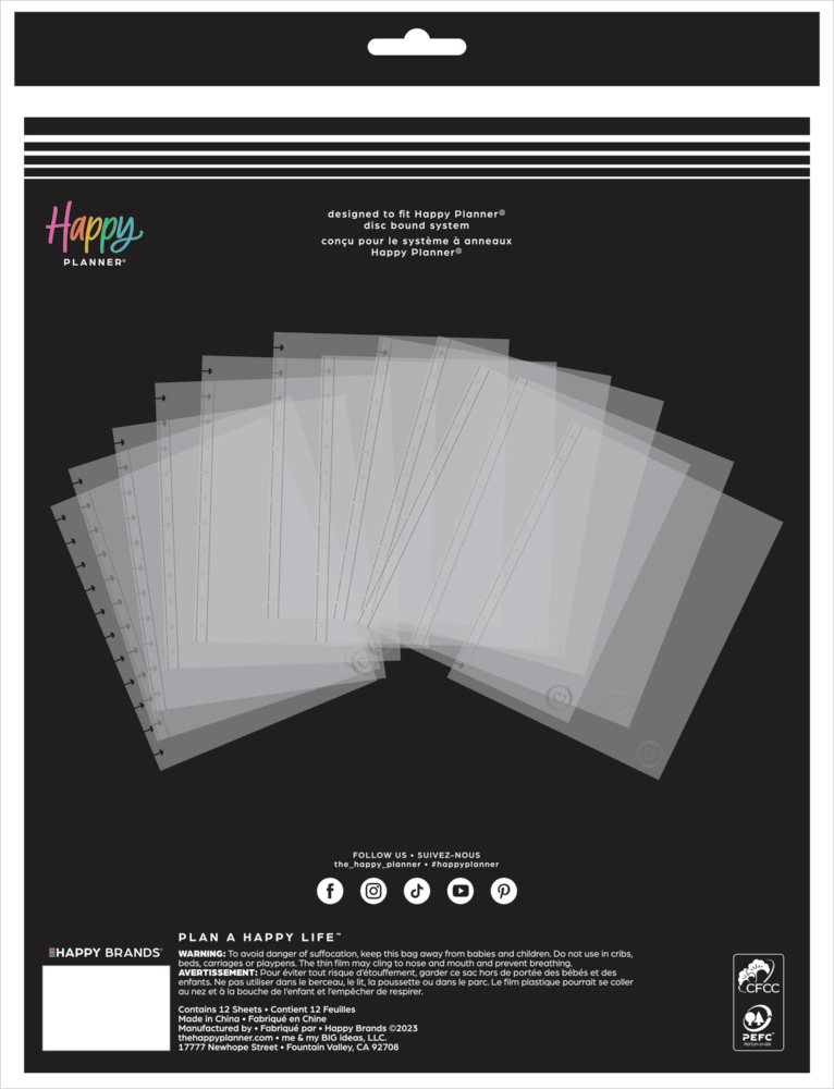 Everyday Snap In Page Protectors Big Happy Planner everyday-snap-in-page-protectors-big-happy-planner