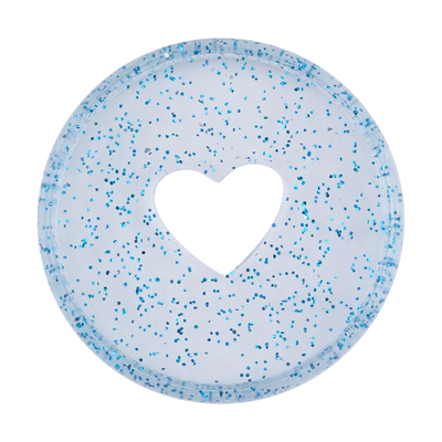 Blue Glitter - Medium Plastic Disc Set