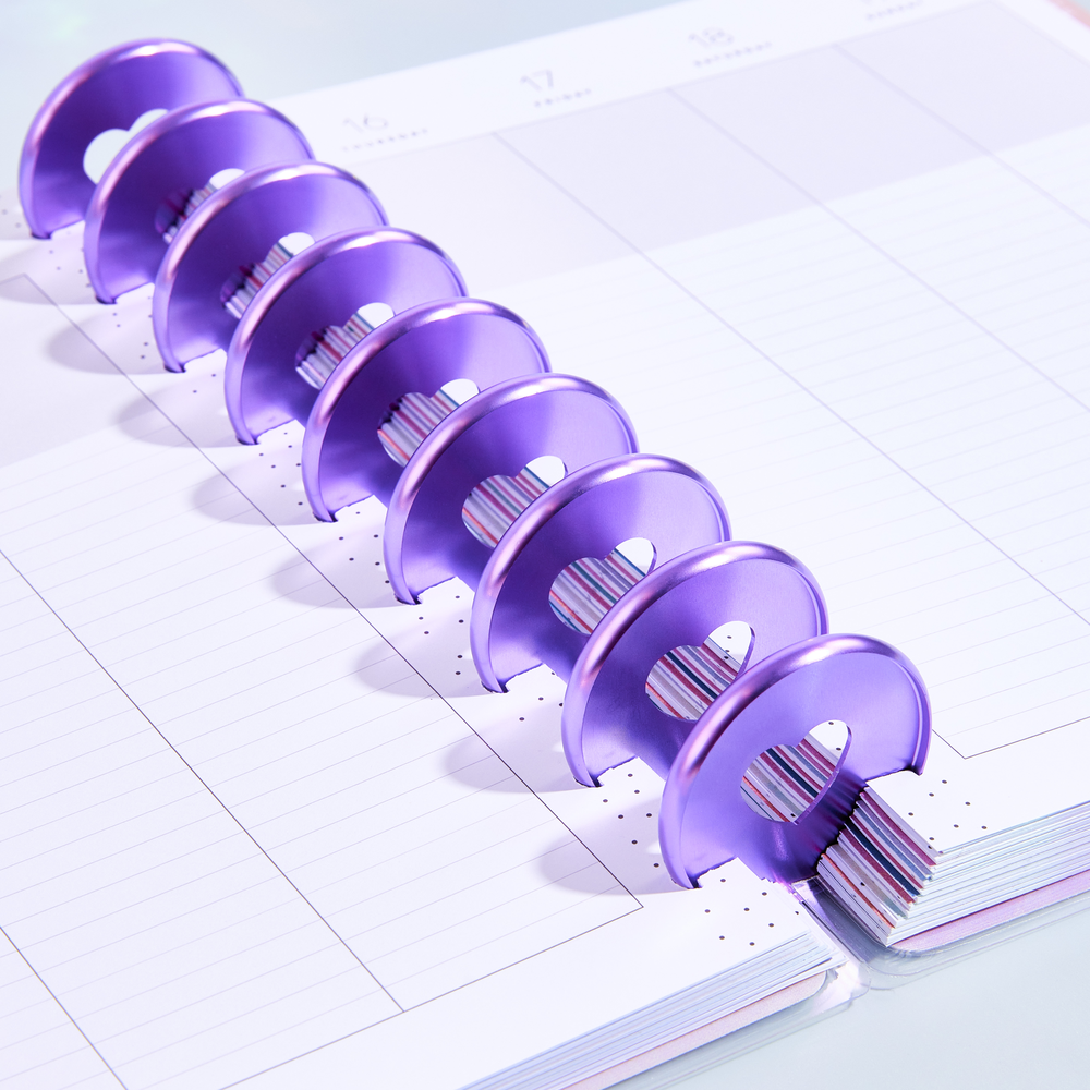 Violet - Expander Metal Disc Set – Happy Planner