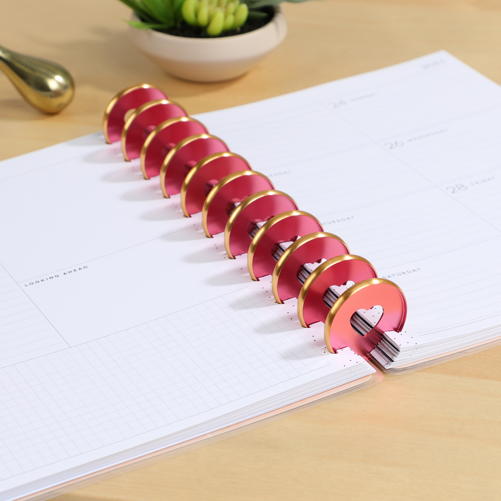 Rose Gold & Copper - Expander Metal Disc Set – Happy Planner