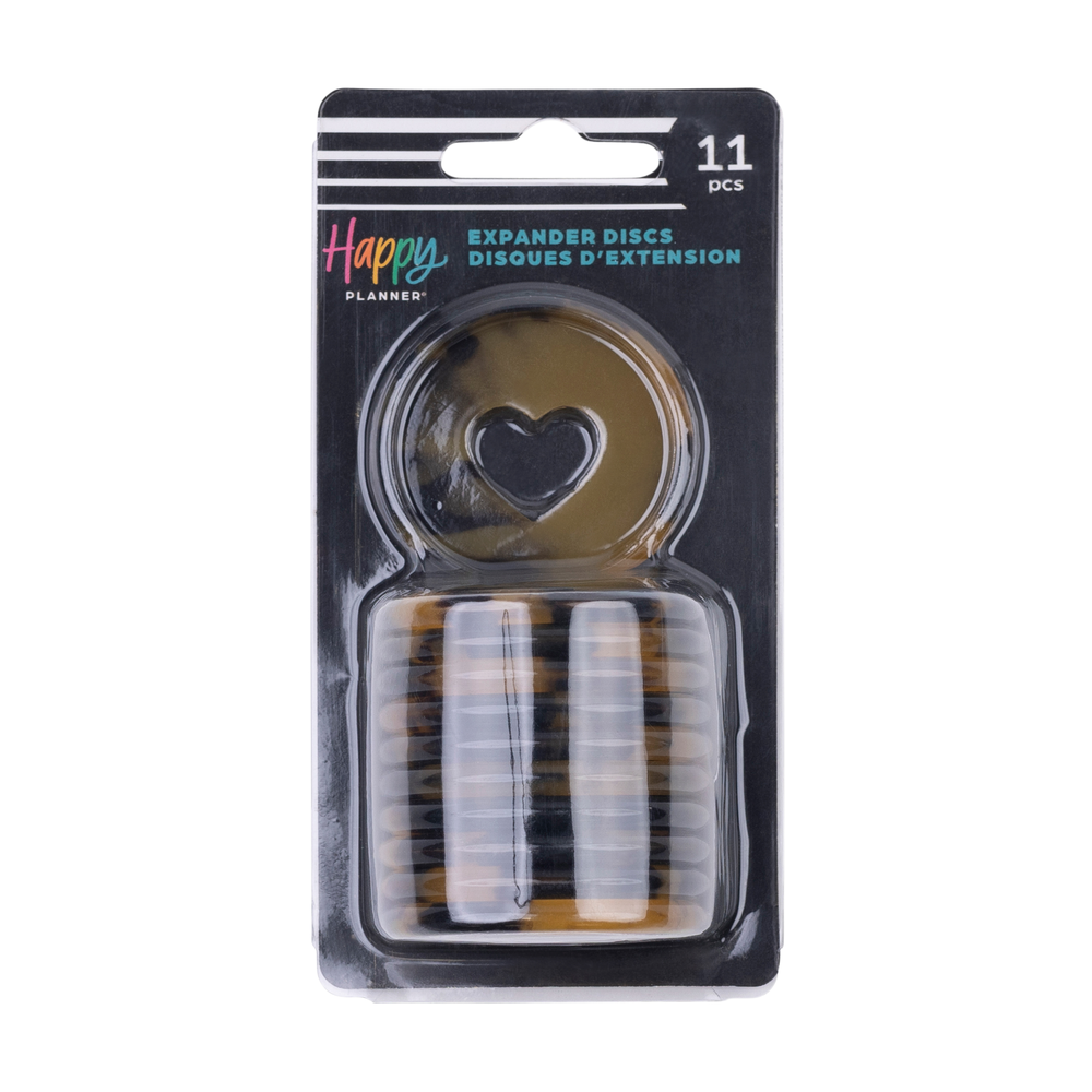 Glossy Tortoise - Expander Plastic Disc Set (11) – Happy Planner