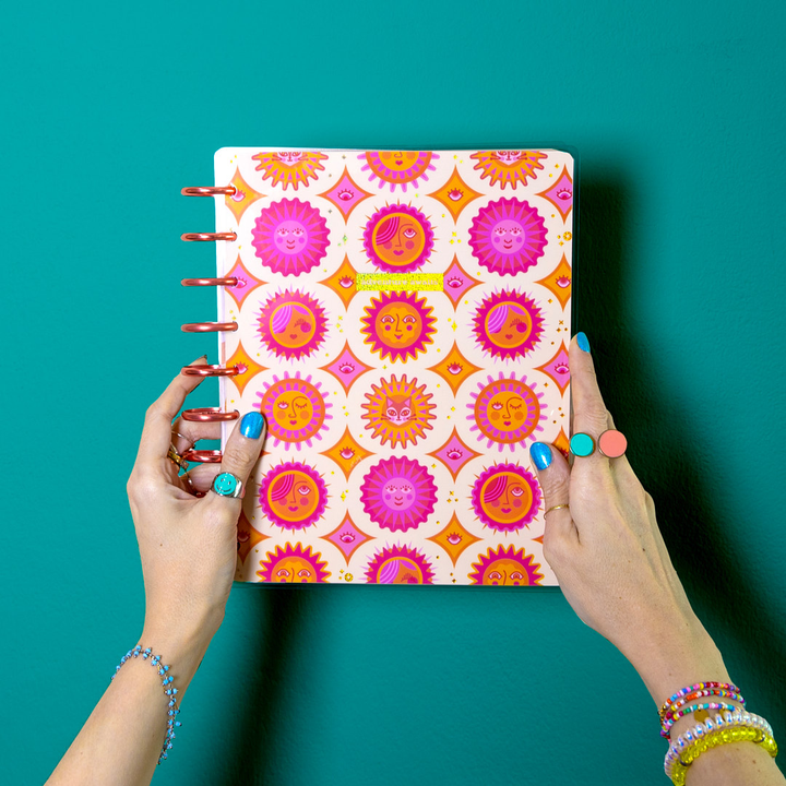 Cat Coq x Happy Planner Retro Sunset Traveler - Be Happy Box