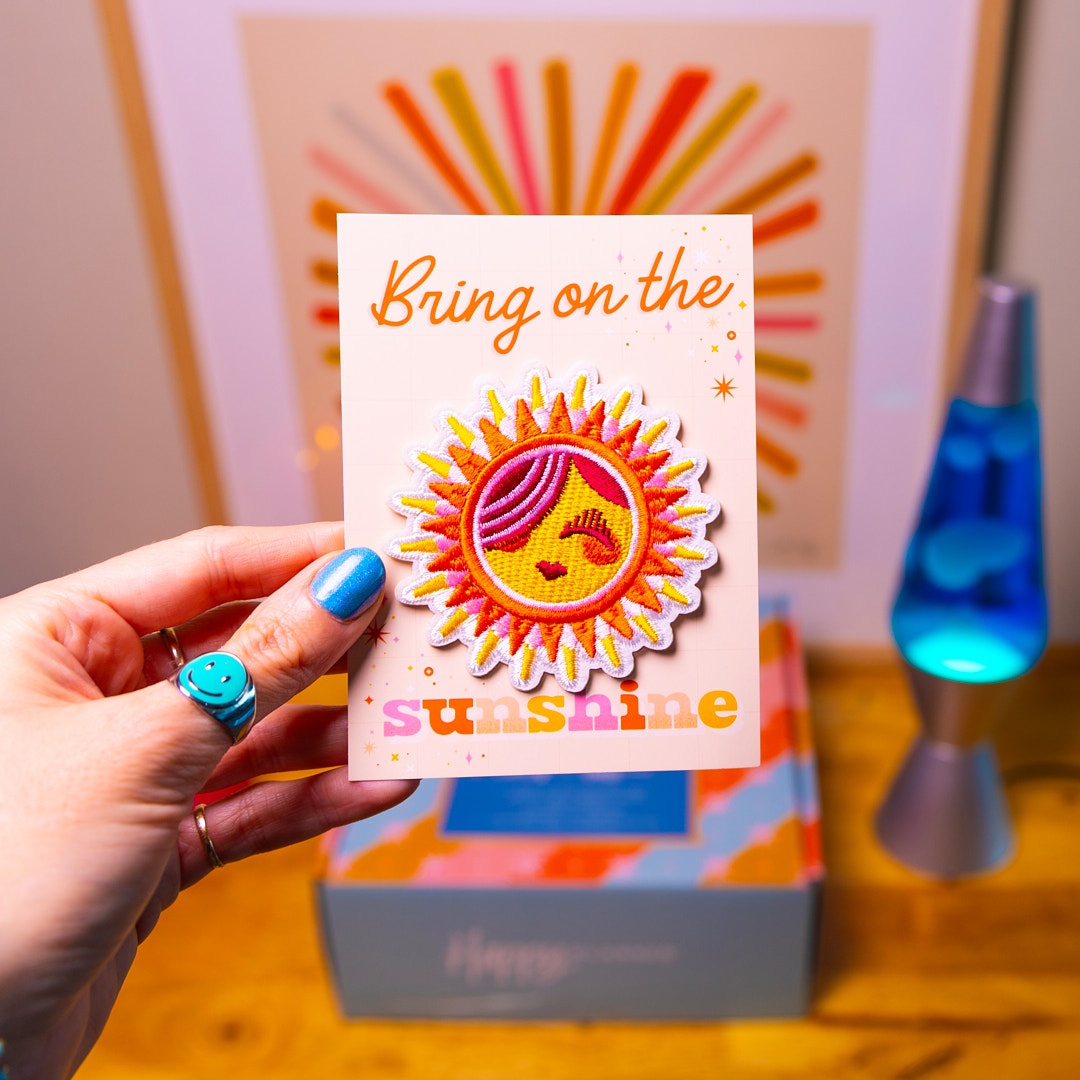 Cat Coq x Happy Planner Retro Sunset Traveler - Be Happy Box