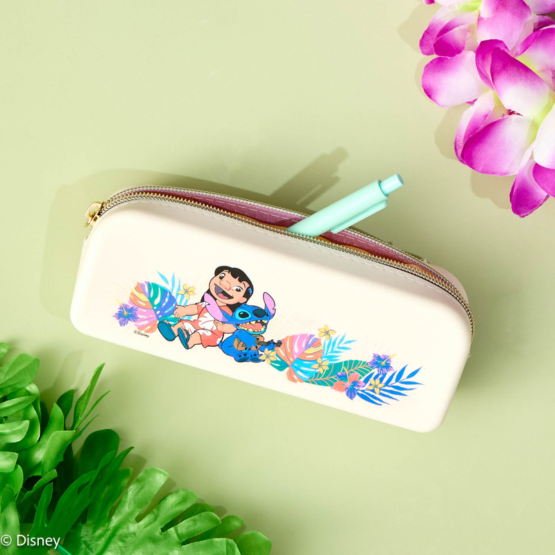 Disney Lilo & Stitch - Silicone Pen & Pencil Zip Pouch