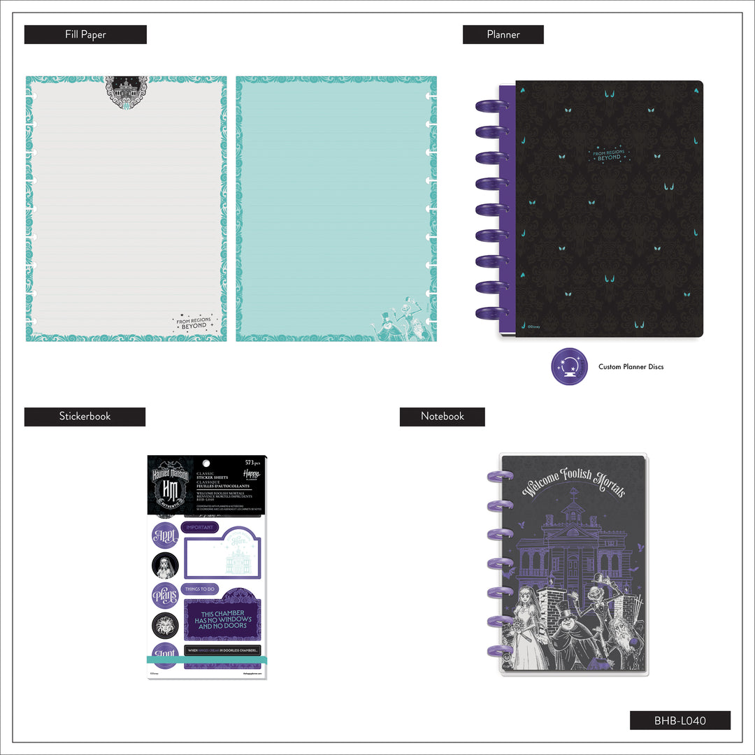 Disney The Haunted Mansion - Be Happy Box – Happy Planner