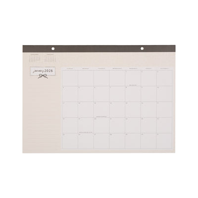 Modern Charm - 2026 Small Desk Calendar - 12 Month
